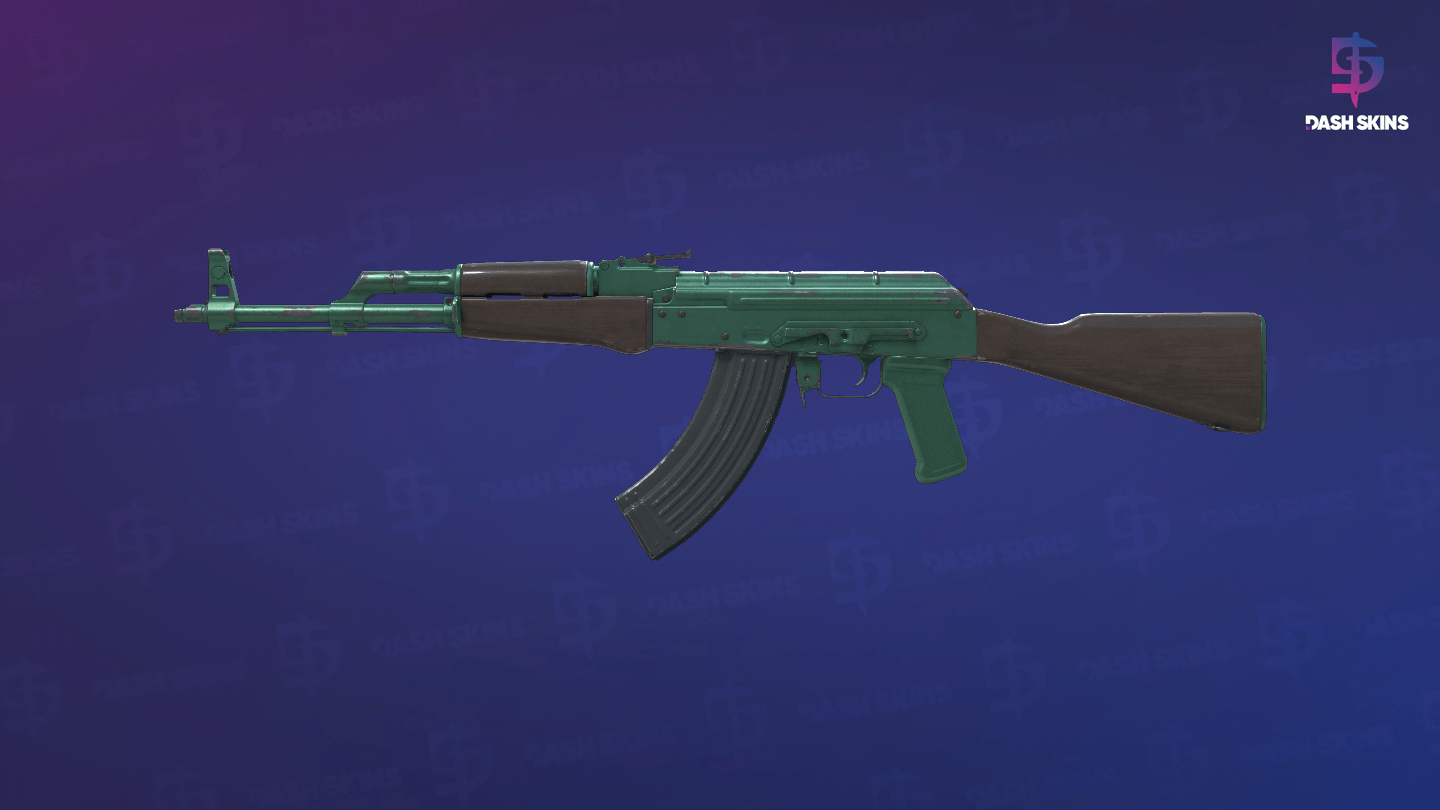 AK-47 | Wintergreen (Field-Tested) Screenshot Playside