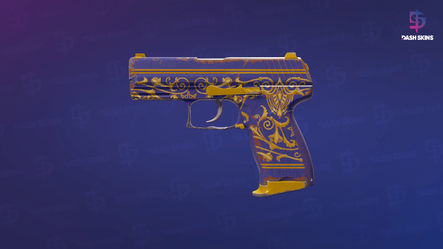 P2000 | Royal Baroque (Field-Tested) Screenshot Playside