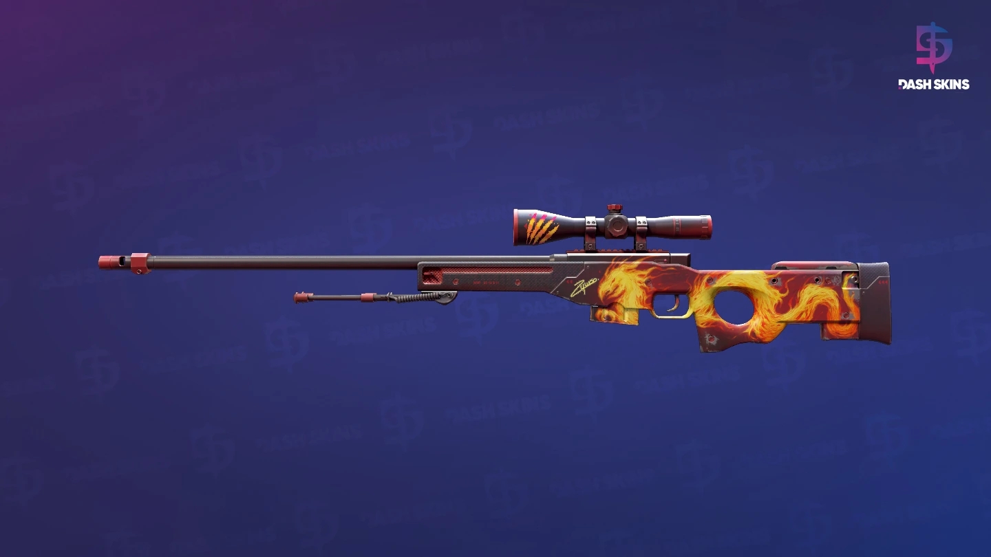 AWP | Wildfire (Field-Tested) Screenshot Playside