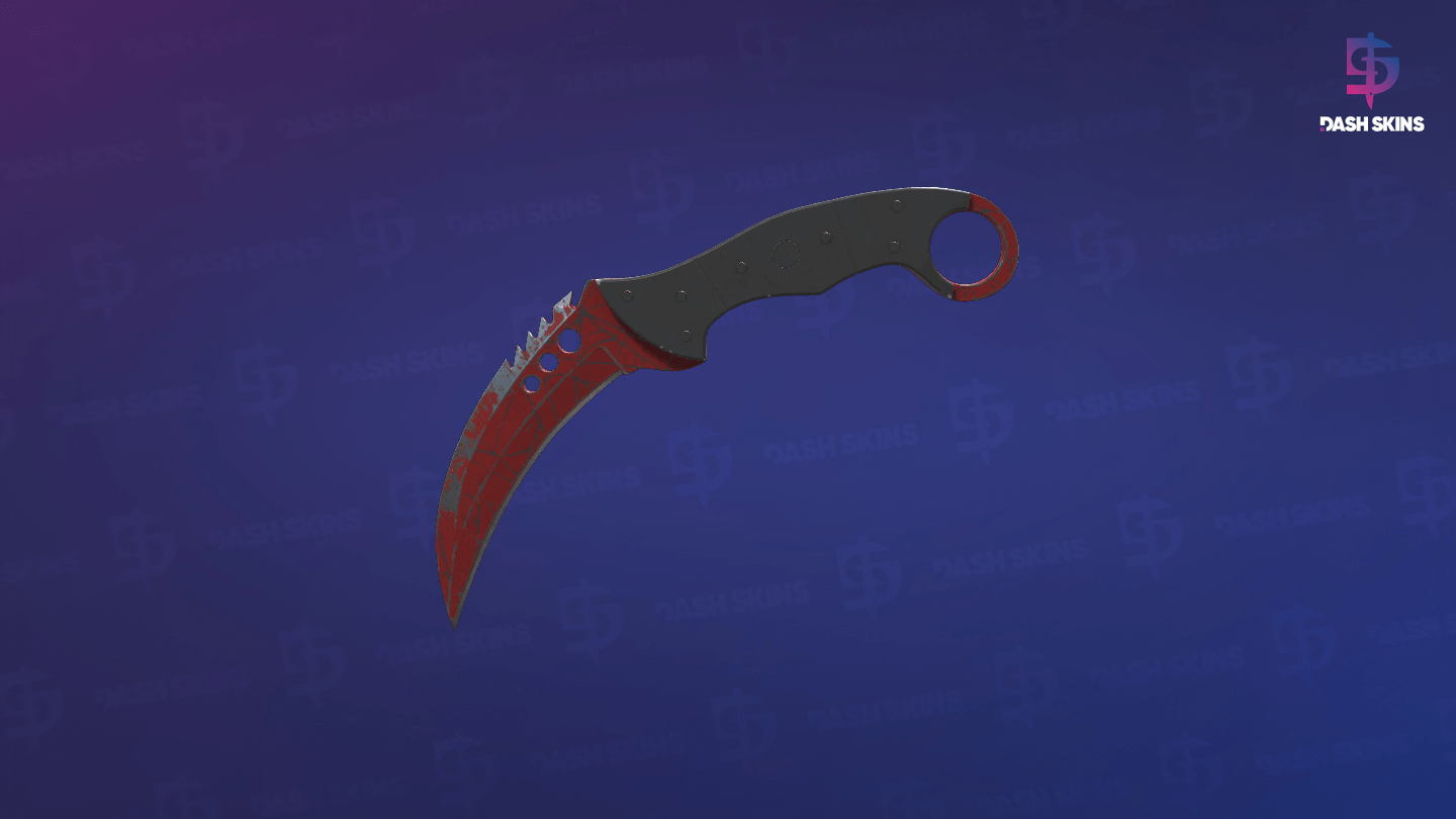 ★ Talon Knife | Crimson Web (Field-Tested) Screenshot Playside