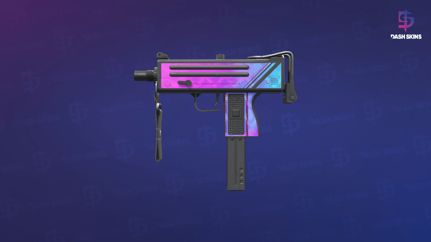 MAC-10 | Disco Tech (Field-Tested) Screenshot Playside