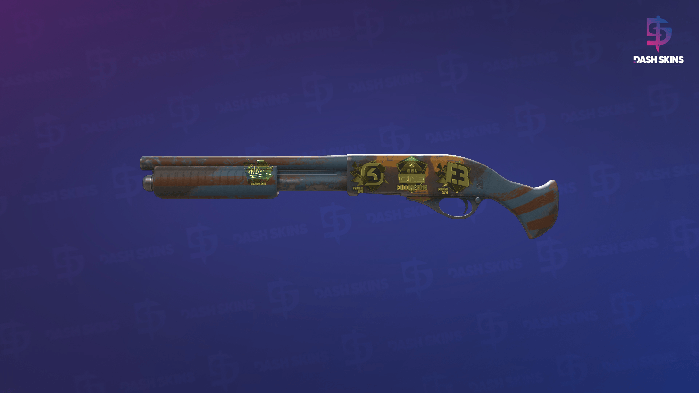 Souvenir Sawed-Off | Irradiated Alert (Field-Tested) Screenshot Playside