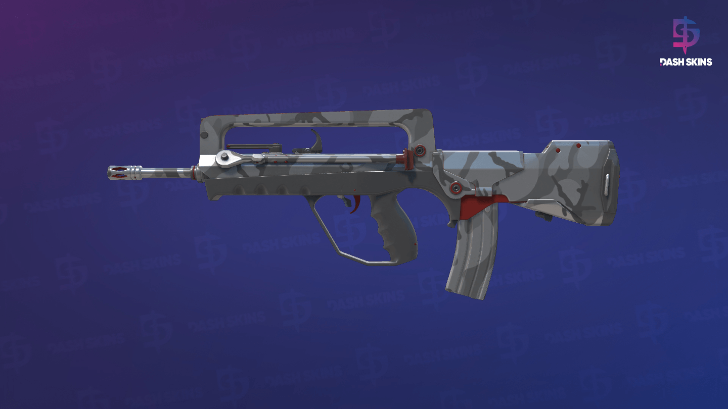FAMAS | Grey Ghost (Factory New) Screenshot Playside