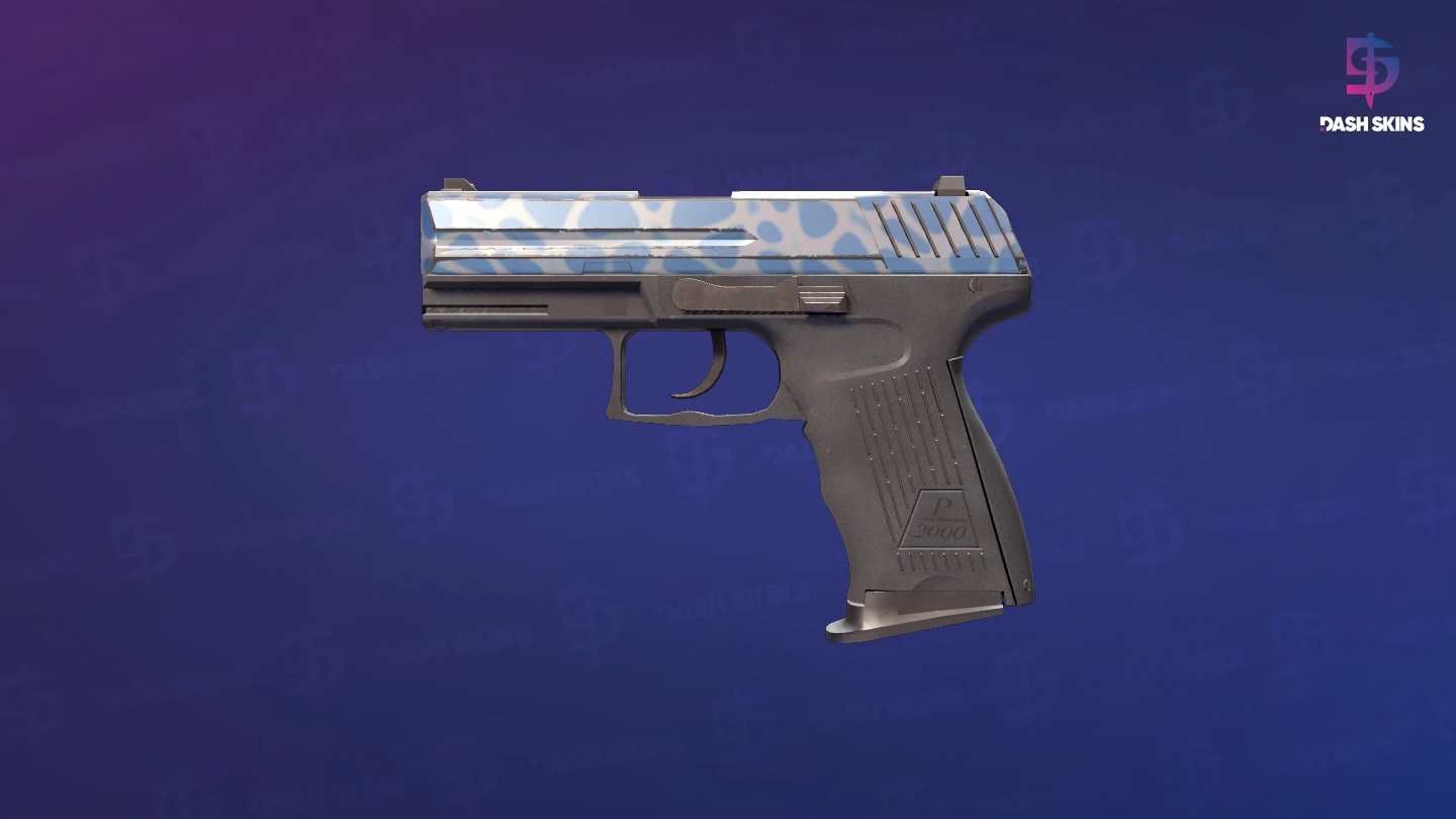P2000 | Ocean Foam (Minimal Wear) Screenshot Playside