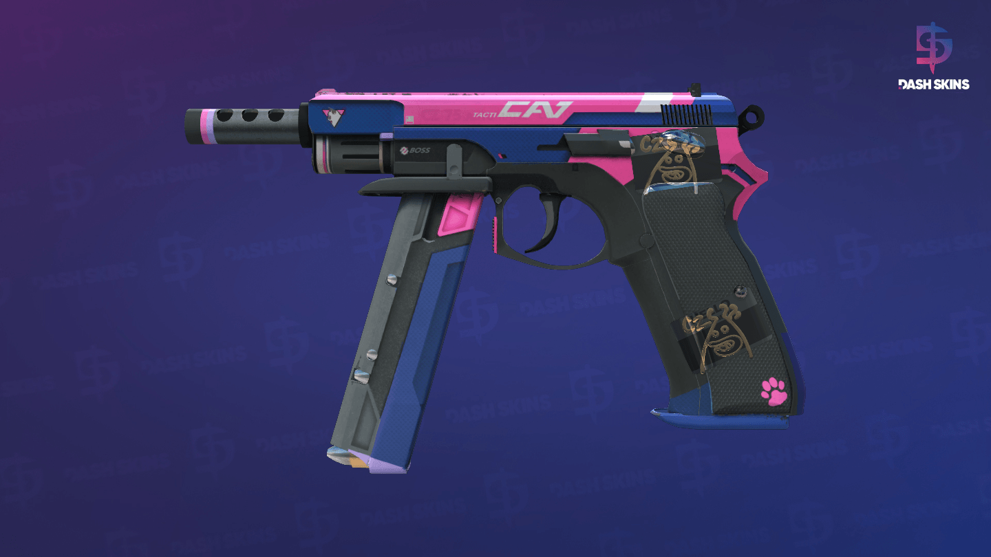 CZ75-Auto | Tacticat (Factory New) Screenshot Playside