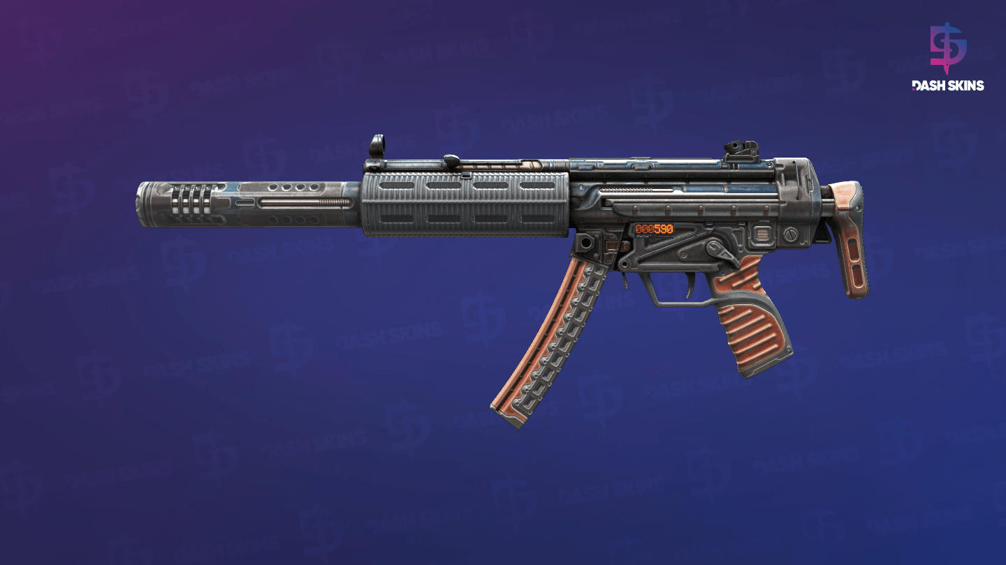 StatTrak™ MP5-SD | Gauss (Field-Tested) Screenshot Playside