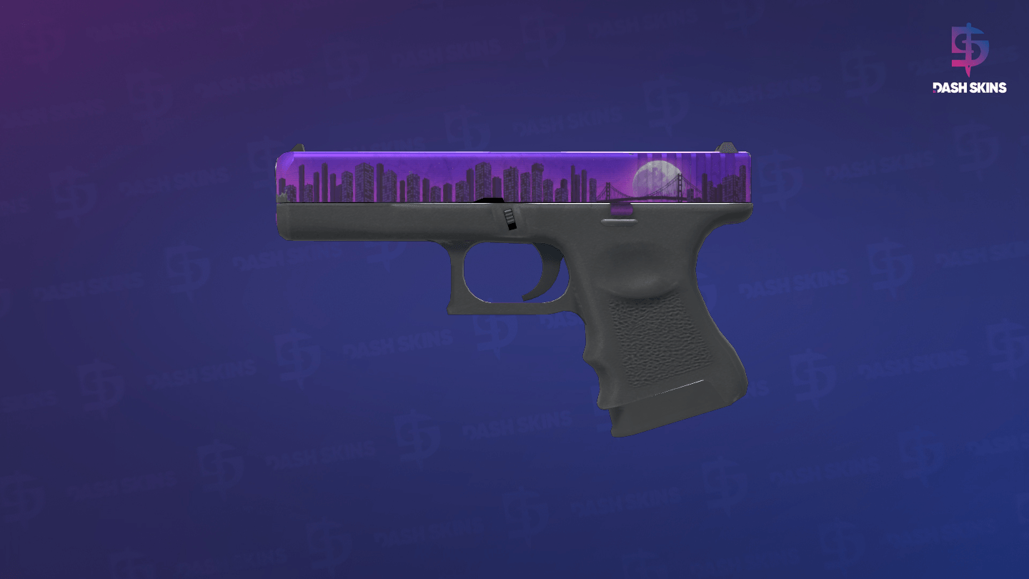 Glock-18 | Moonrise (Minimal Wear) Screenshot Playside