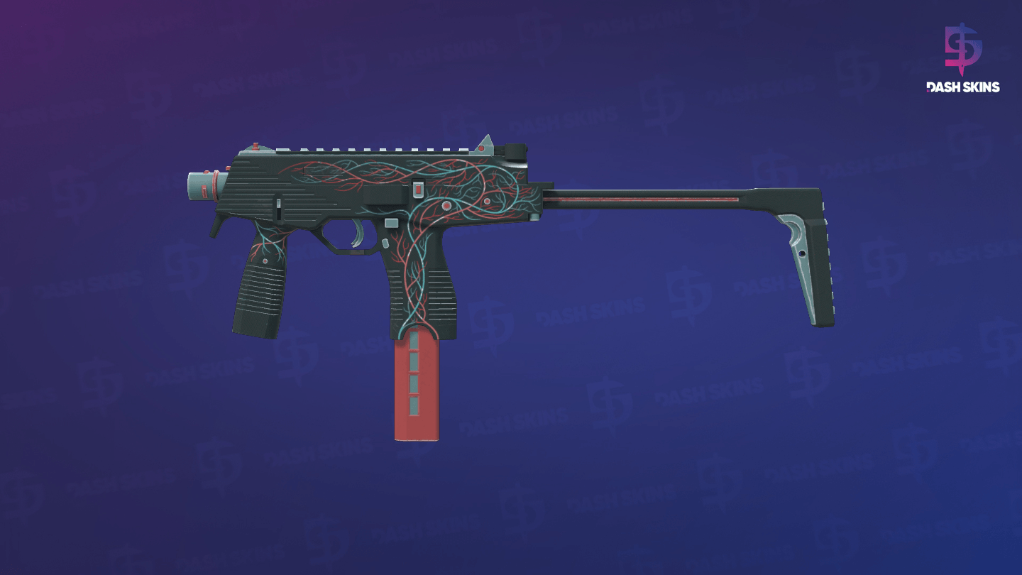 MP9 | Capillary (Minimal Wear) Screenshot Playside