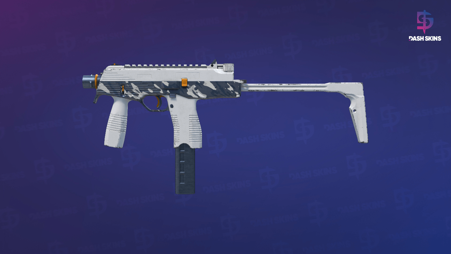 MP9 | Arctic Tri-Tone (Minimal Wear) Screenshot Playside