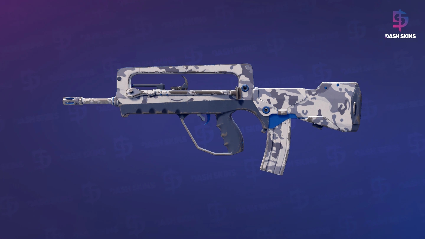 FAMAS | Yeti Camo (Field-Tested) Screenshot Playside