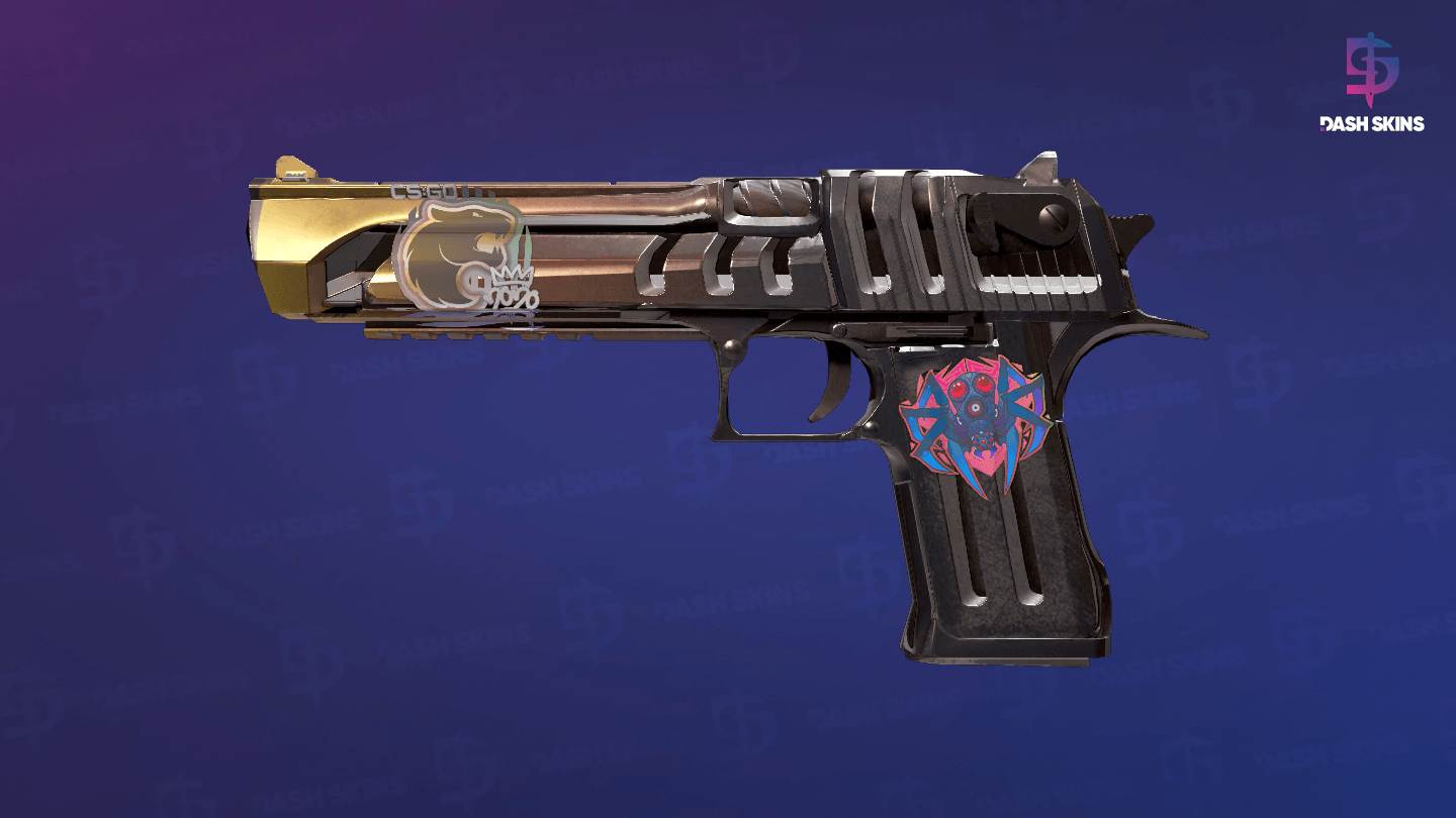 Desert Eagle | Light Rail (Battle-Scarred) Screenshot Playside
