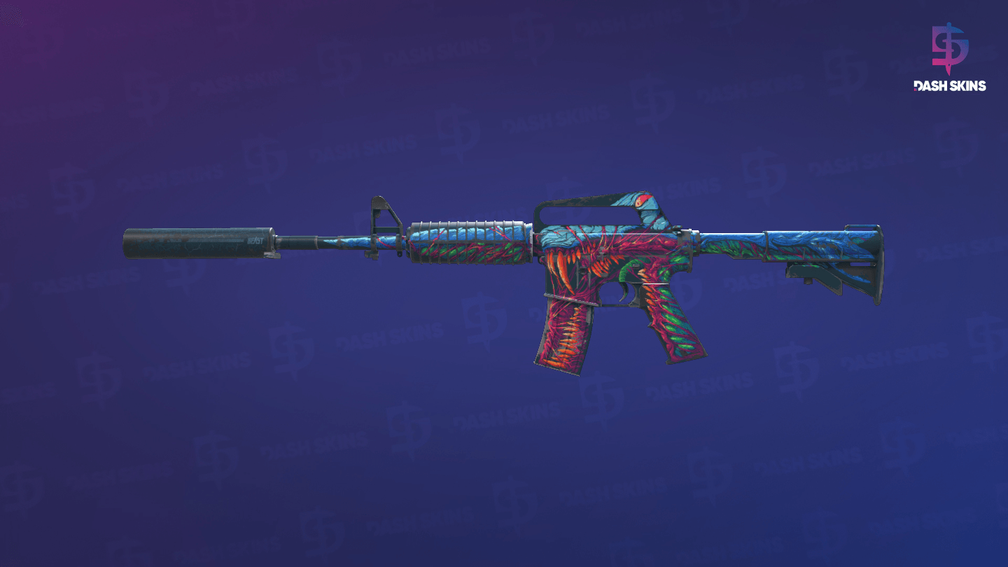 M4A1-S | Hyper Beast (Well-Worn) Screenshot Playside