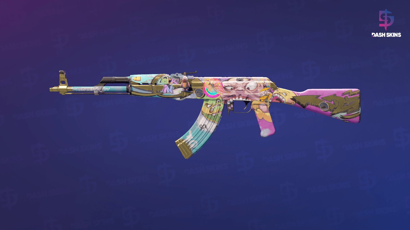 AK-47 | B the Monster (Field-Tested) Screenshot Playside