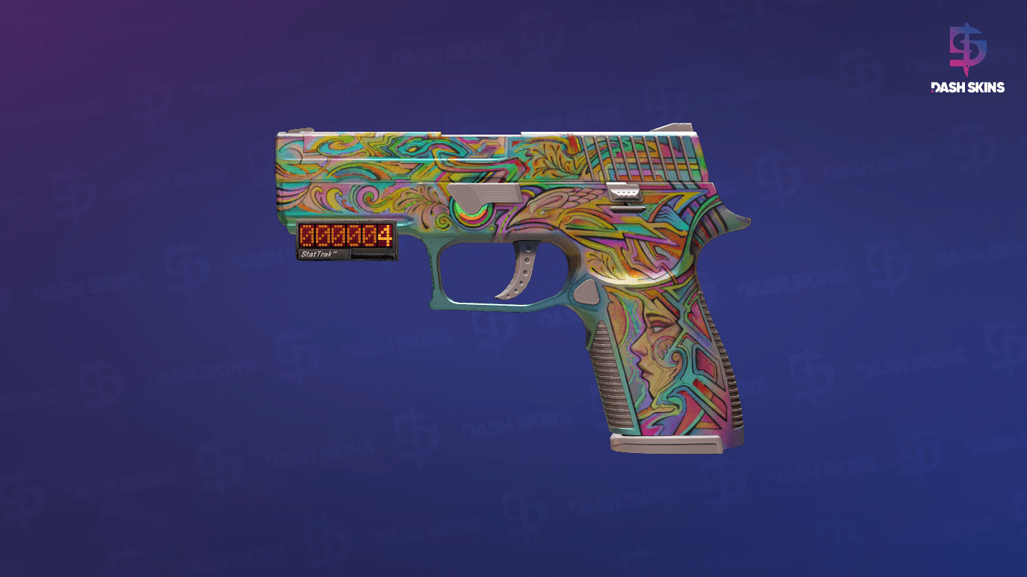 StatTrak™ P250 | Visions (Field-Tested) Screenshot Playside