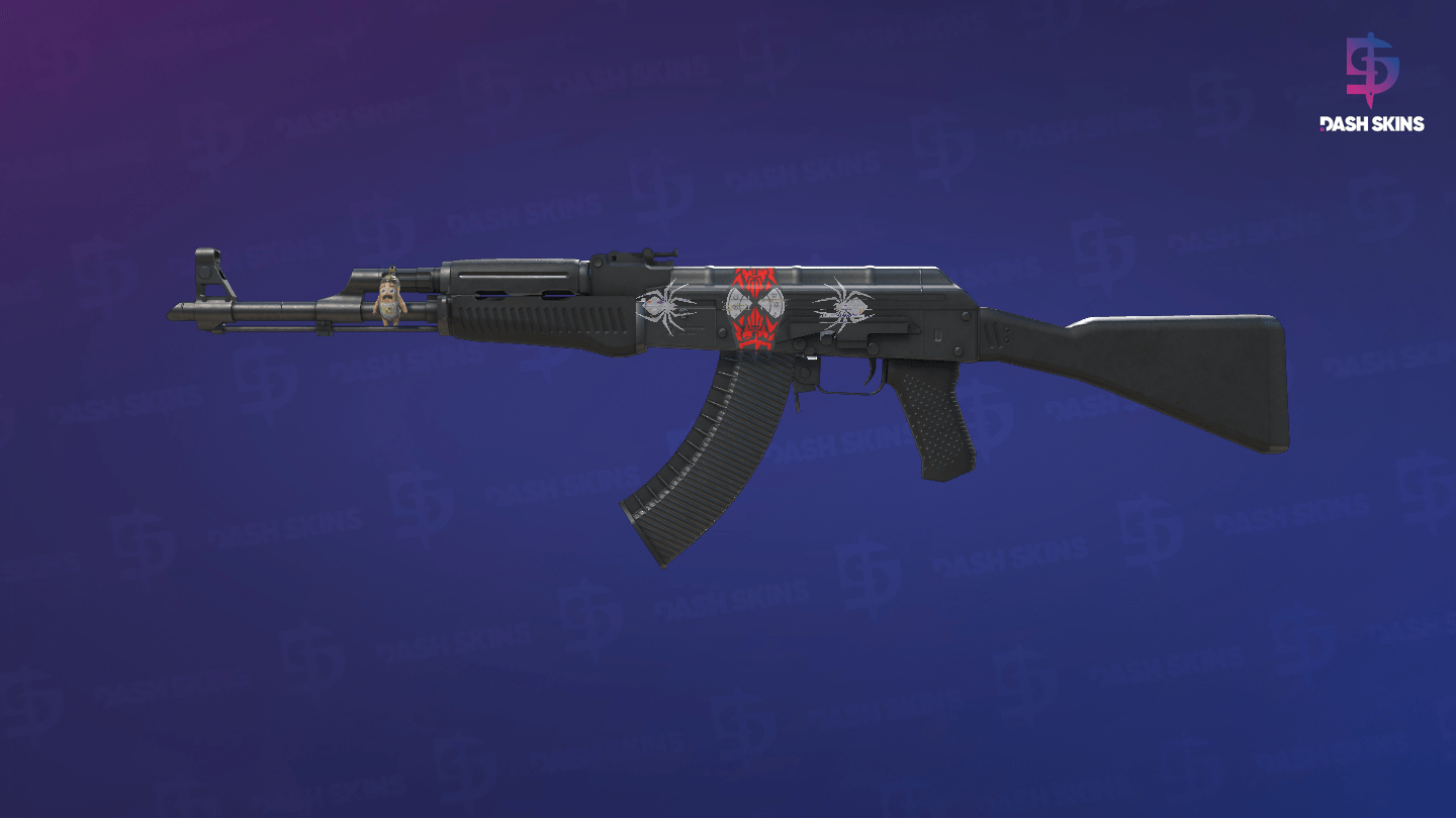 AK-47 | Slate (Well-Worn) Screenshot Playside