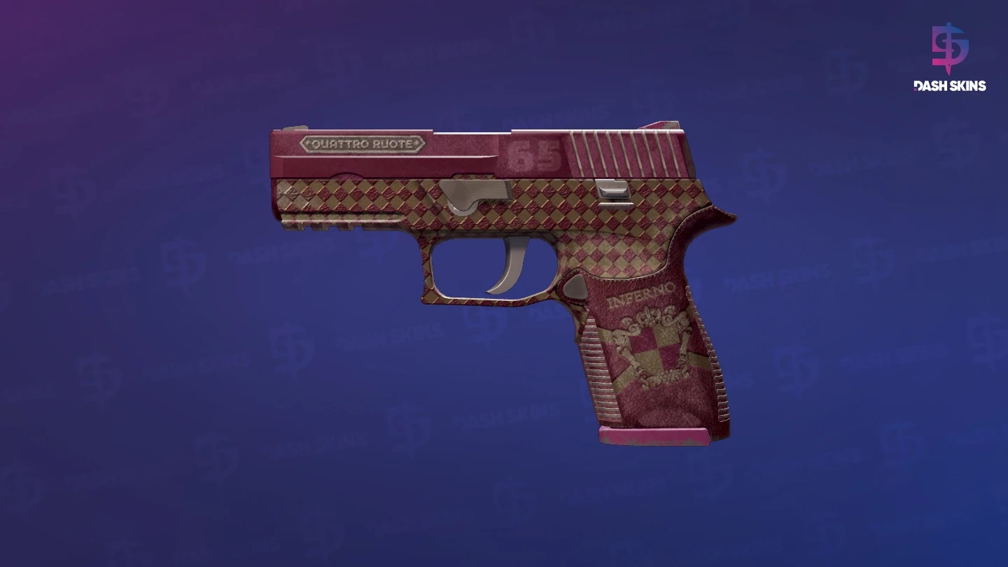 P250 | Vino Primo (Battle-Scarred) Screenshot Playside