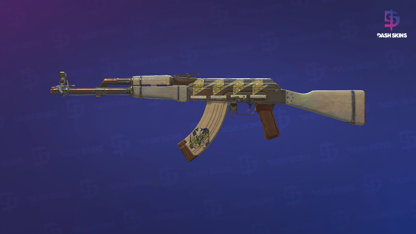 AK-47 | Aphrodite (Well-Worn) Screenshot Playside