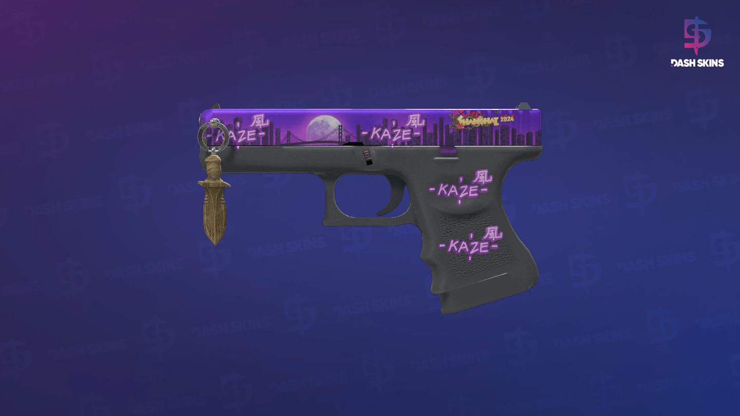Glock-18 | Moonrise (Minimal Wear) Screenshot Playside