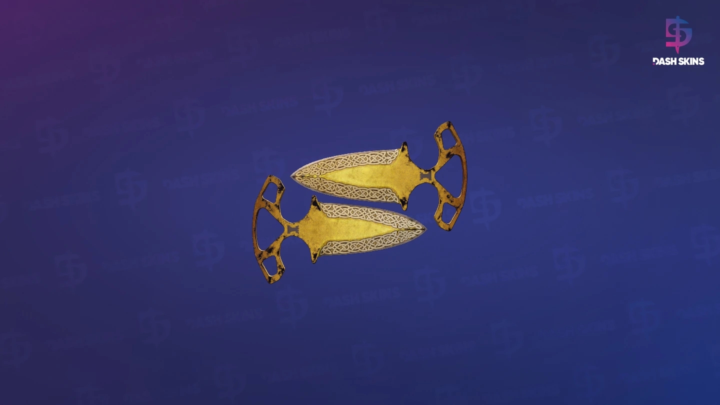 ★ Shadow Daggers | Lore (Battle-Scarred) Screenshot Playside