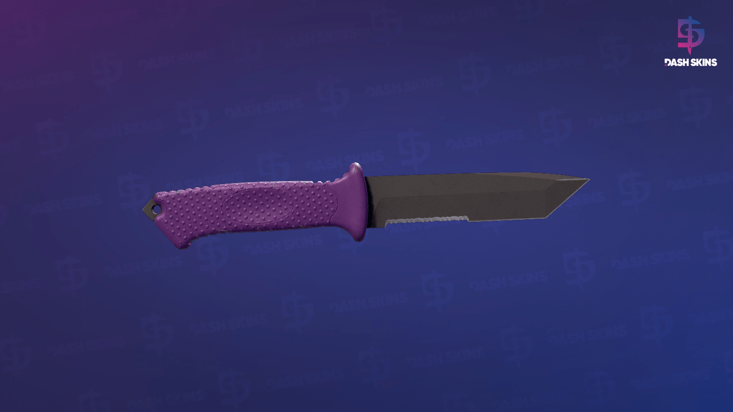 ★ Ursus Knife | Ultraviolet (Well-Worn) Screenshot Playside