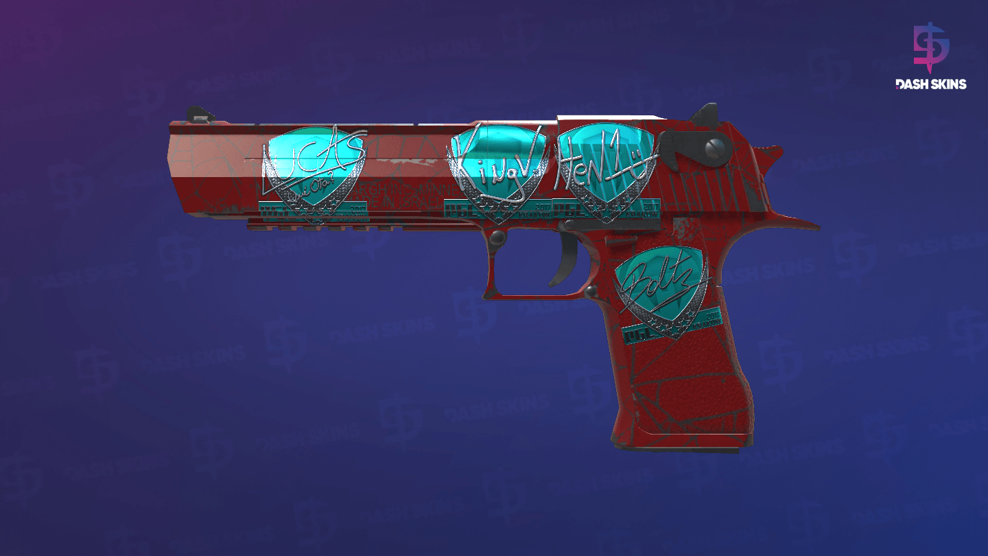 Desert Eagle | Crimson Web (Minimal Wear) Screenshot Playside
