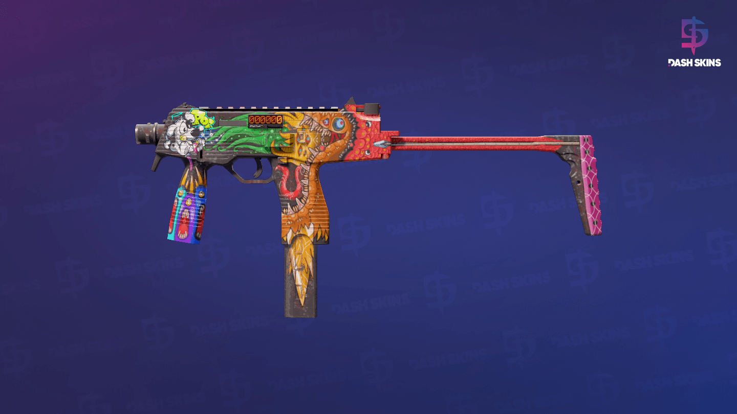 StatTrak™ MP9 | Food Chain (Field-Tested) Screenshot Playside