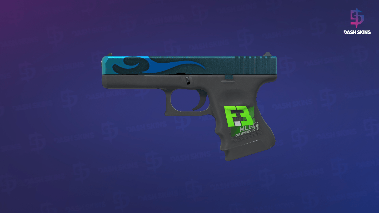 Glock-18 | Bunsen Burner (Field-Tested) Screenshot Playside
