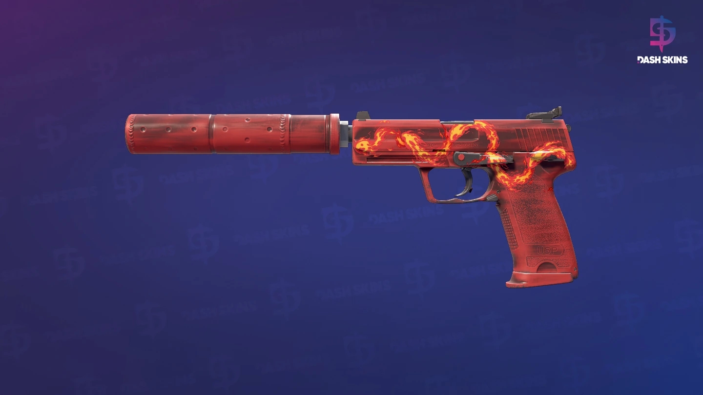 USP-S | Bleeding Edge (Minimal Wear) Screenshot Playside