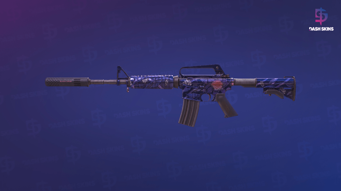M4A1-S | Black Lotus (Battle-Scarred) Screenshot Playside