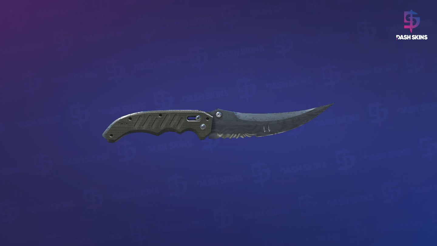 ★ StatTrak™ Flip Knife | Damascus Steel (Minimal Wear) Screenshot Playside