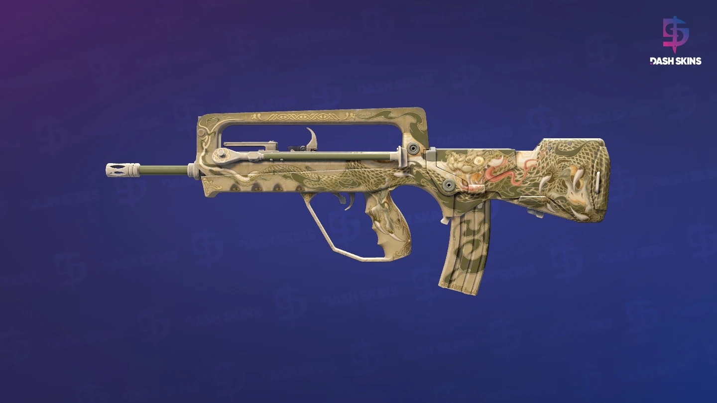 FAMAS | Snake Song (Minimal Wear) Screenshot Playside