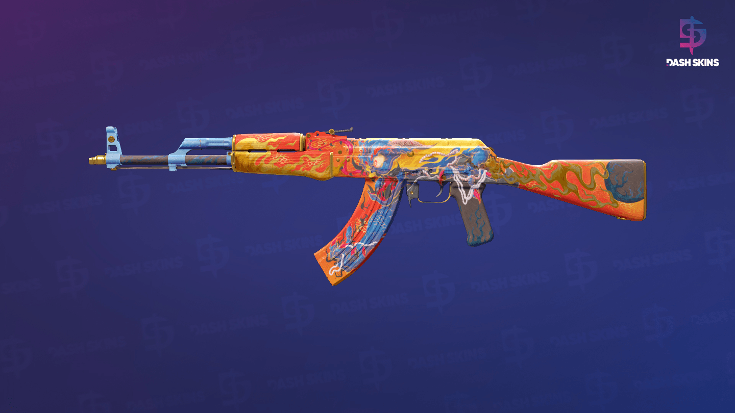 AK-47 | Consequence of the Jinn (Minimal Wear) Screenshot Playside