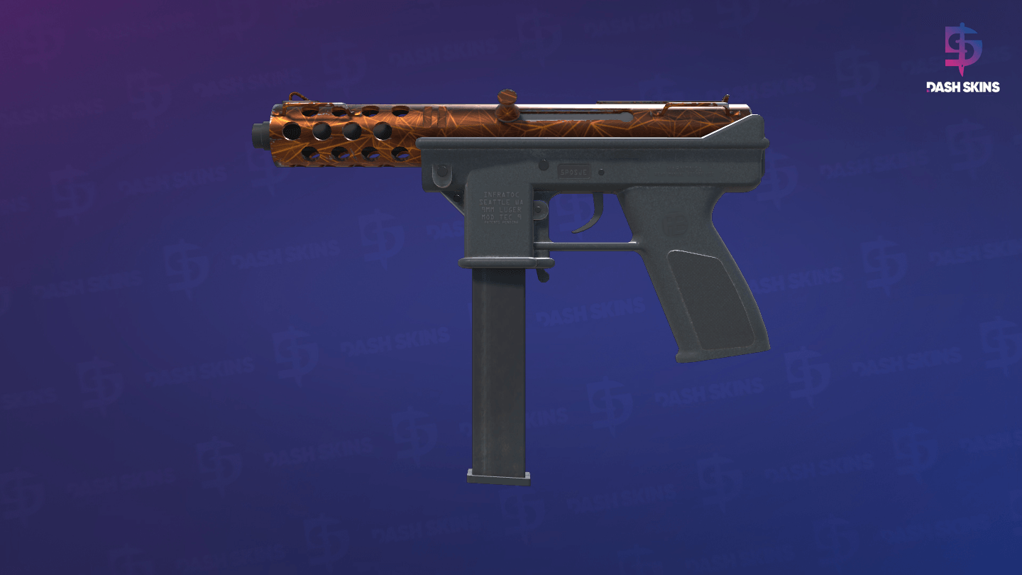 Tec-9 | Red Quartz (Factory New) Screenshot Playside