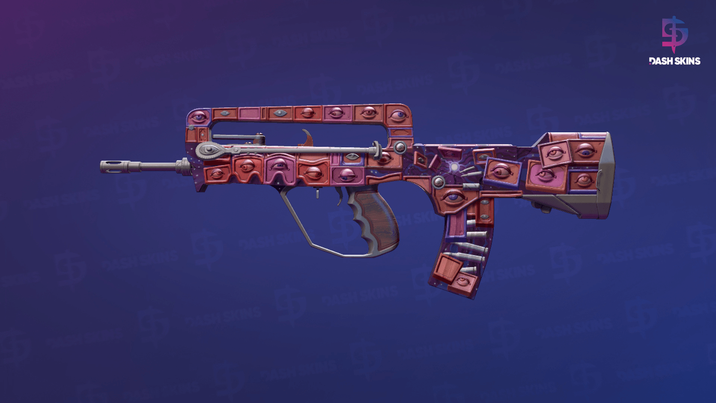 FAMAS | Rapid Eye Movement (Minimal Wear) Screenshot Playside