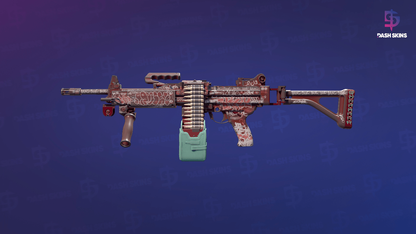 Negev | Wall Bang (Factory New) Screenshot Playside