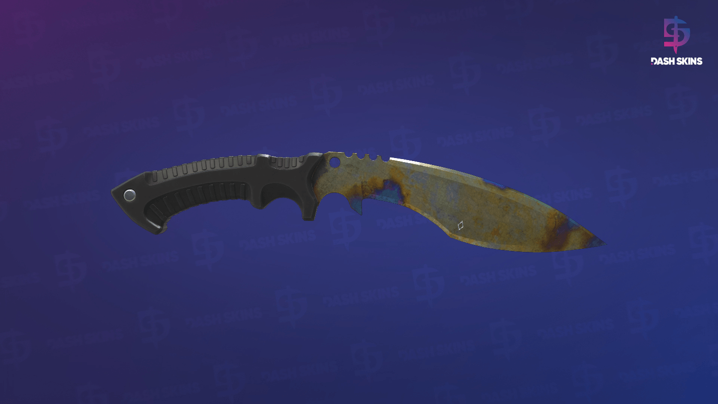 ★ StatTrak™ Kukri Knife | Case Hardened (Battle-Scarred) Screenshot Playside