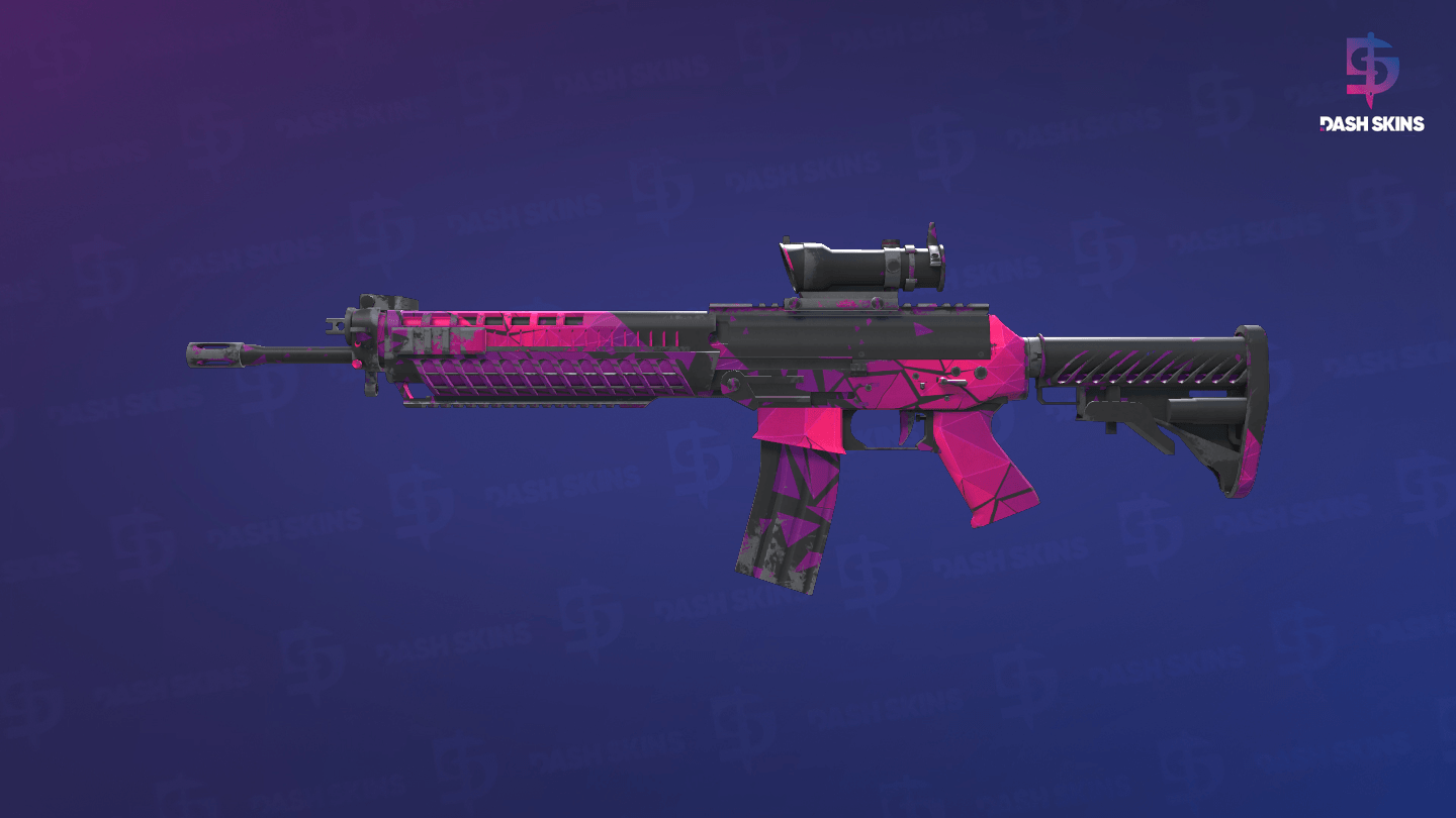 SG 553 | Pulse (Minimal Wear) Screenshot Playside