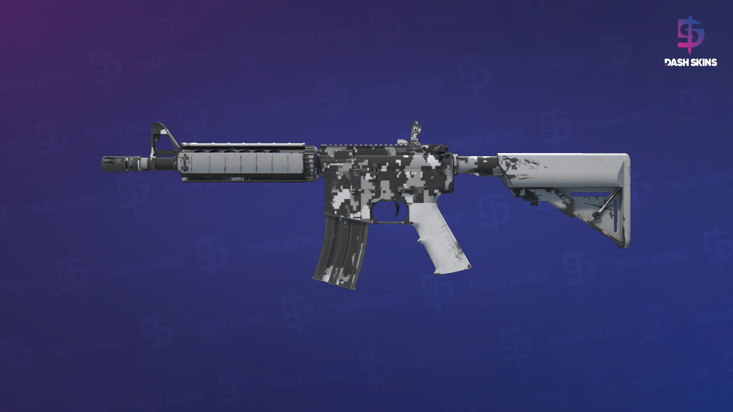 M4A4 | Urban DDPAT (Minimal Wear) Screenshot Playside