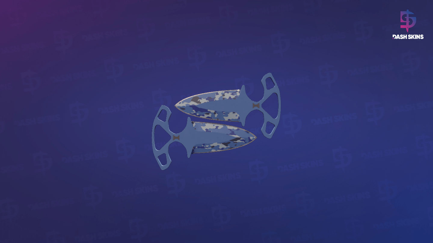 ★ Shadow Daggers | Bright Water (Factory New) Screenshot Playside