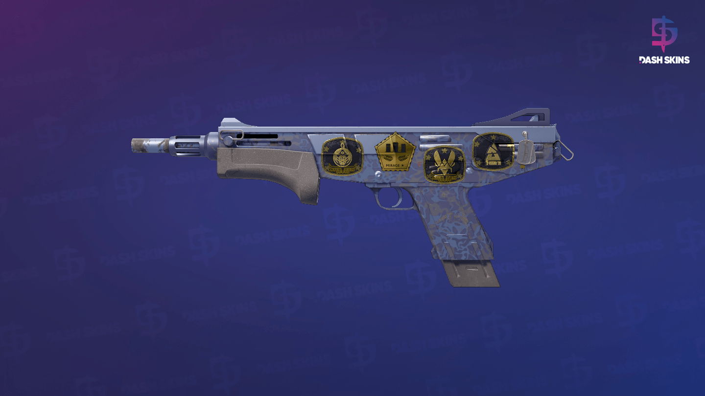Souvenir MAG-7 | Navy Sheen (Factory New) Screenshot Playside