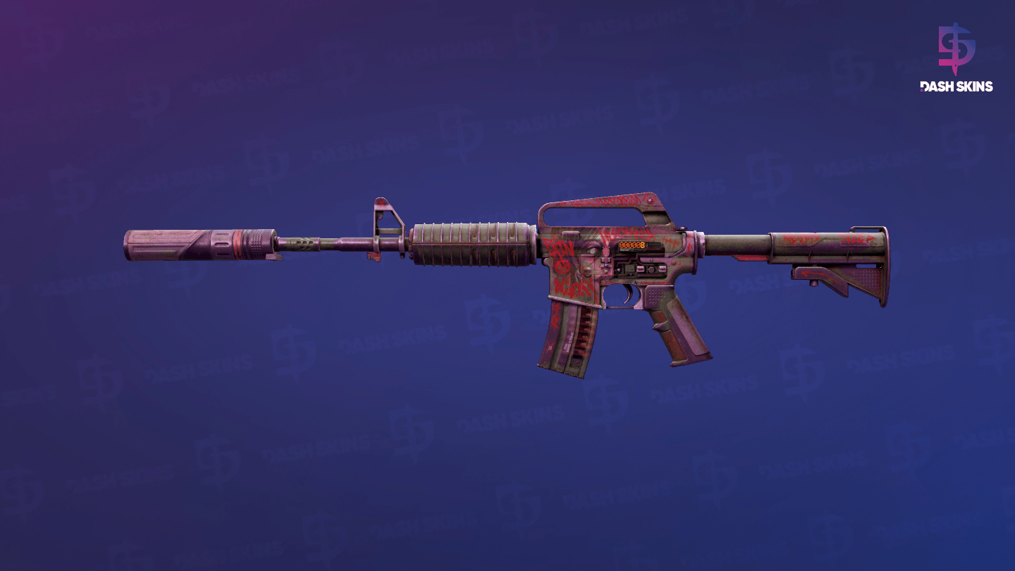 StatTrak™ M4A1-S | Night Terror (Battle-Scarred) Screenshot Playside