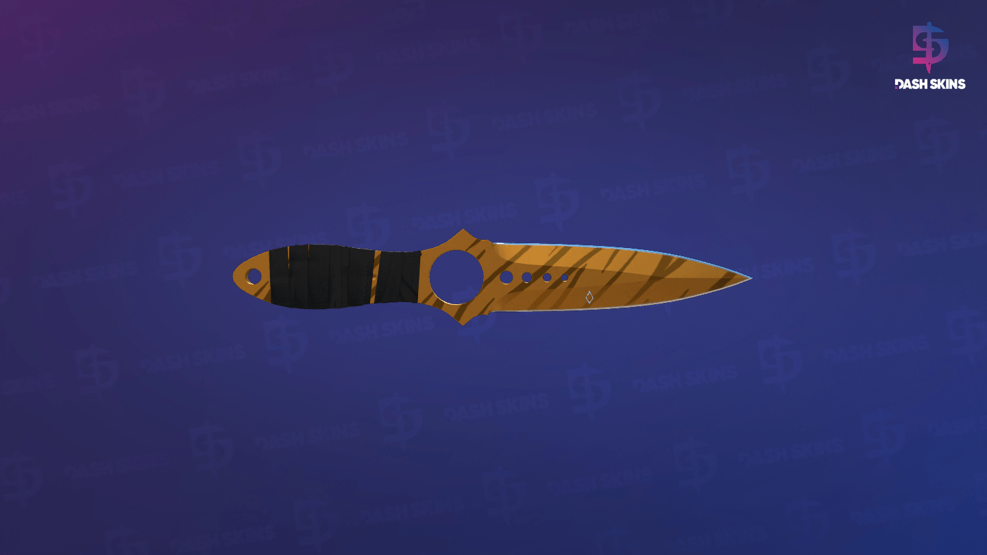 ★ StatTrak™ Skeleton Knife | Tiger Tooth (Factory New) Screenshot Playside