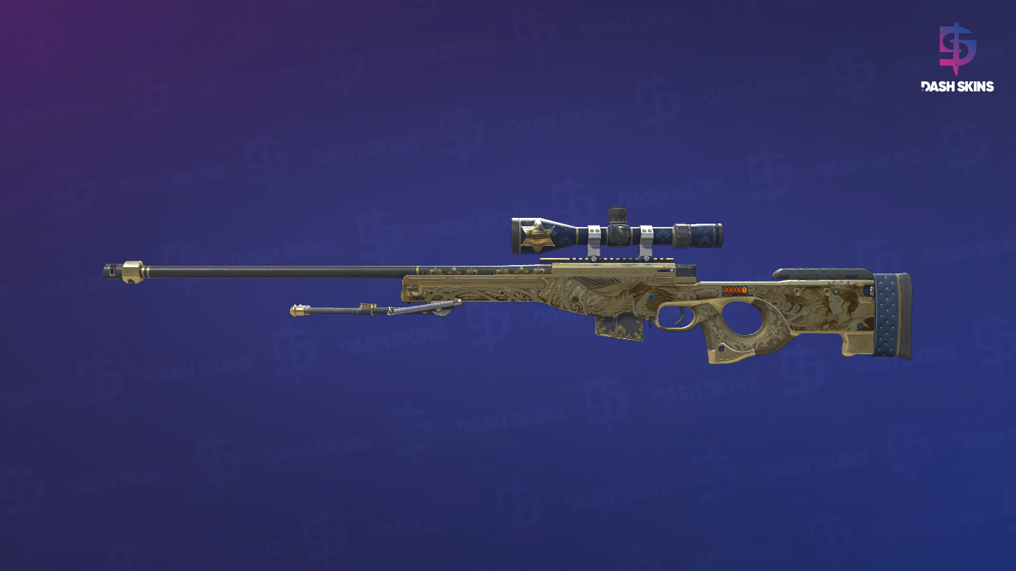 StatTrak™ AWP | Queen's Gambit (Field-Tested) Screenshot Playside