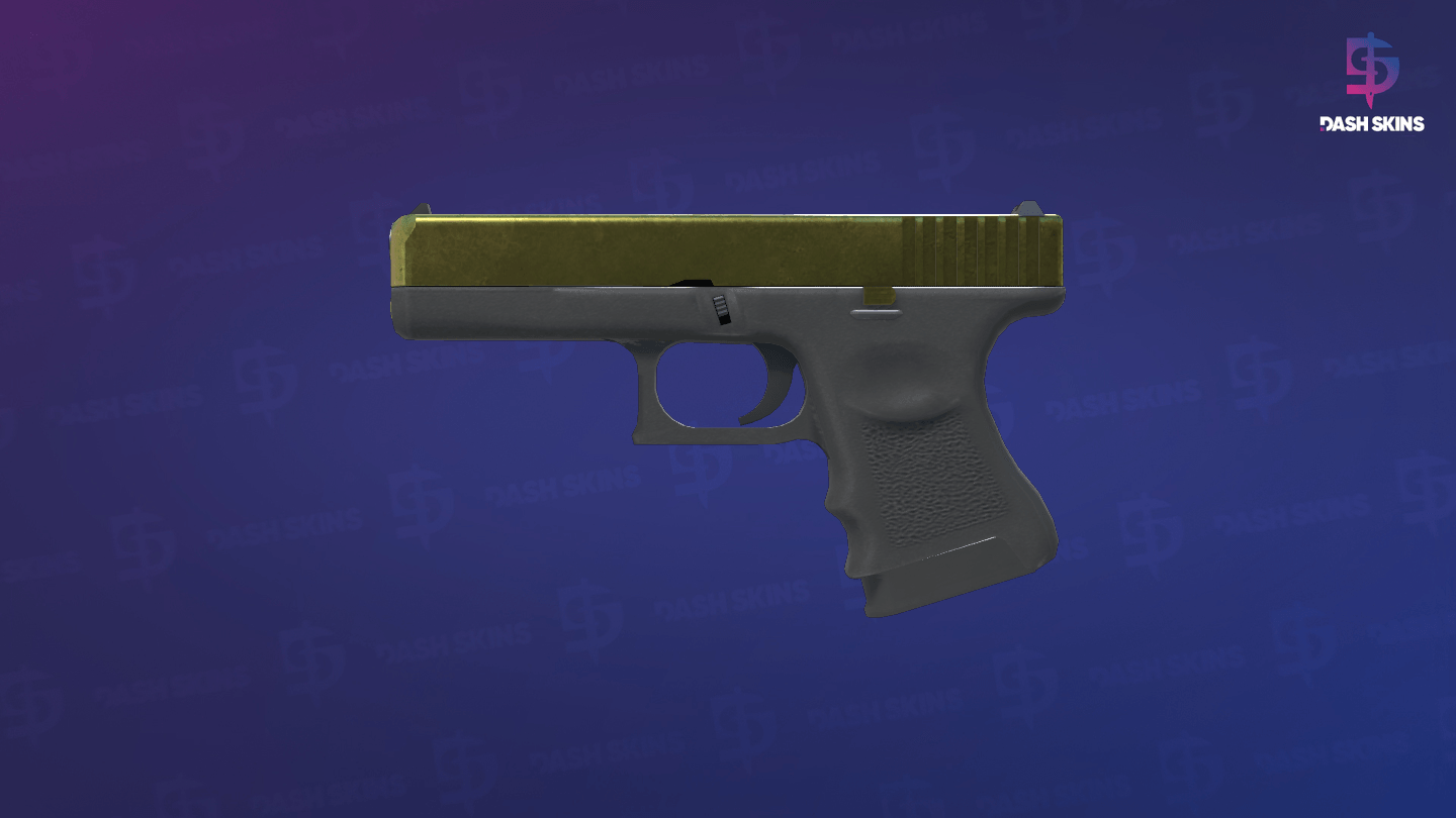 Glock-18 | Brass (Field-Tested) Screenshot Playside