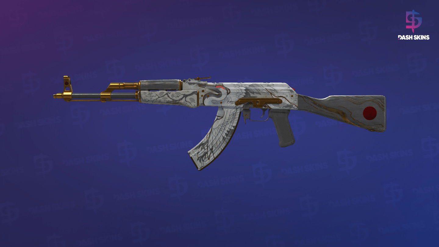 AK-47 | Crane Flight (Battle-Scarred) Screenshot Playside