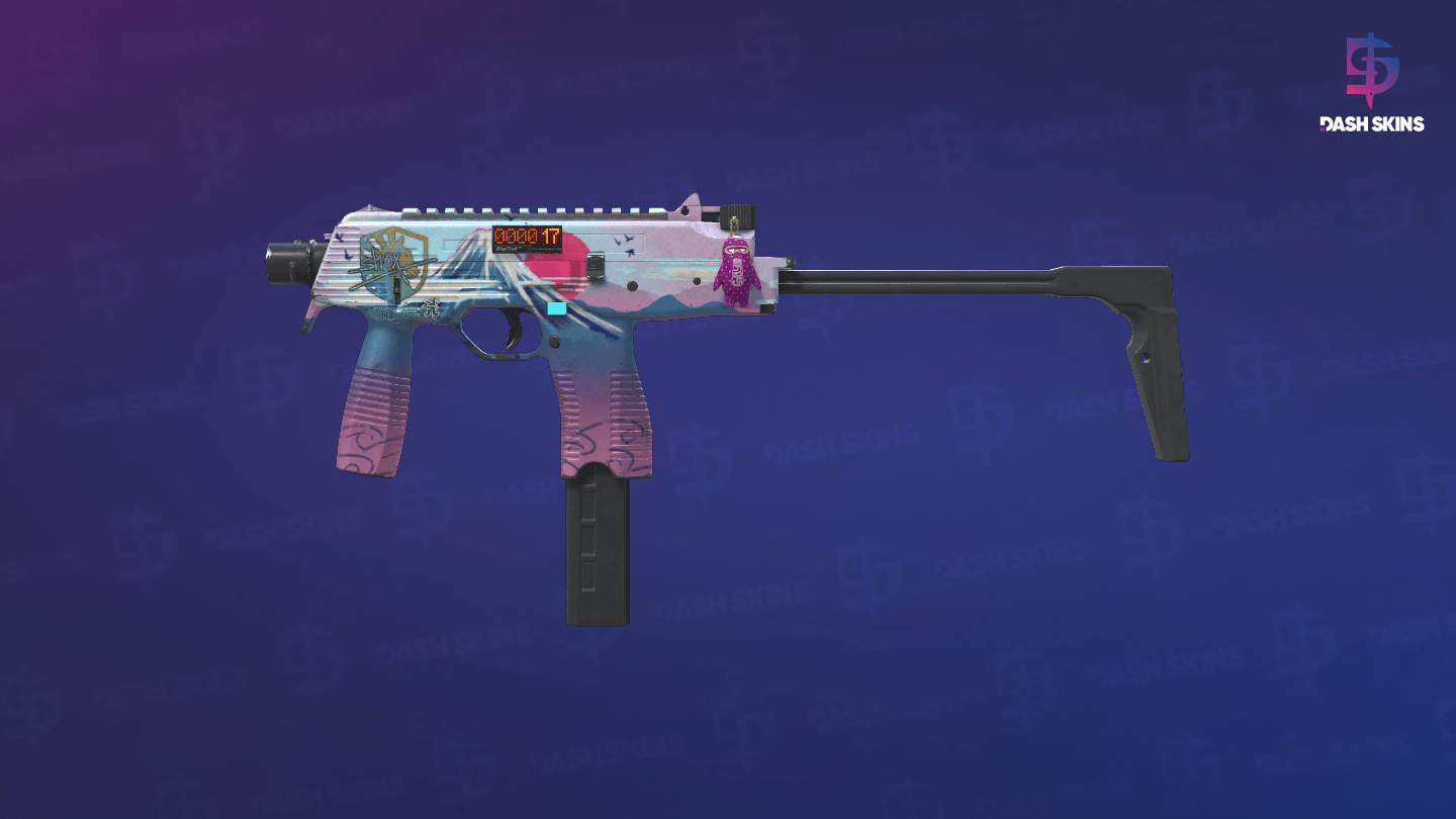 StatTrak™ MP9 | Mount Fuji (Field-Tested) Screenshot Playside