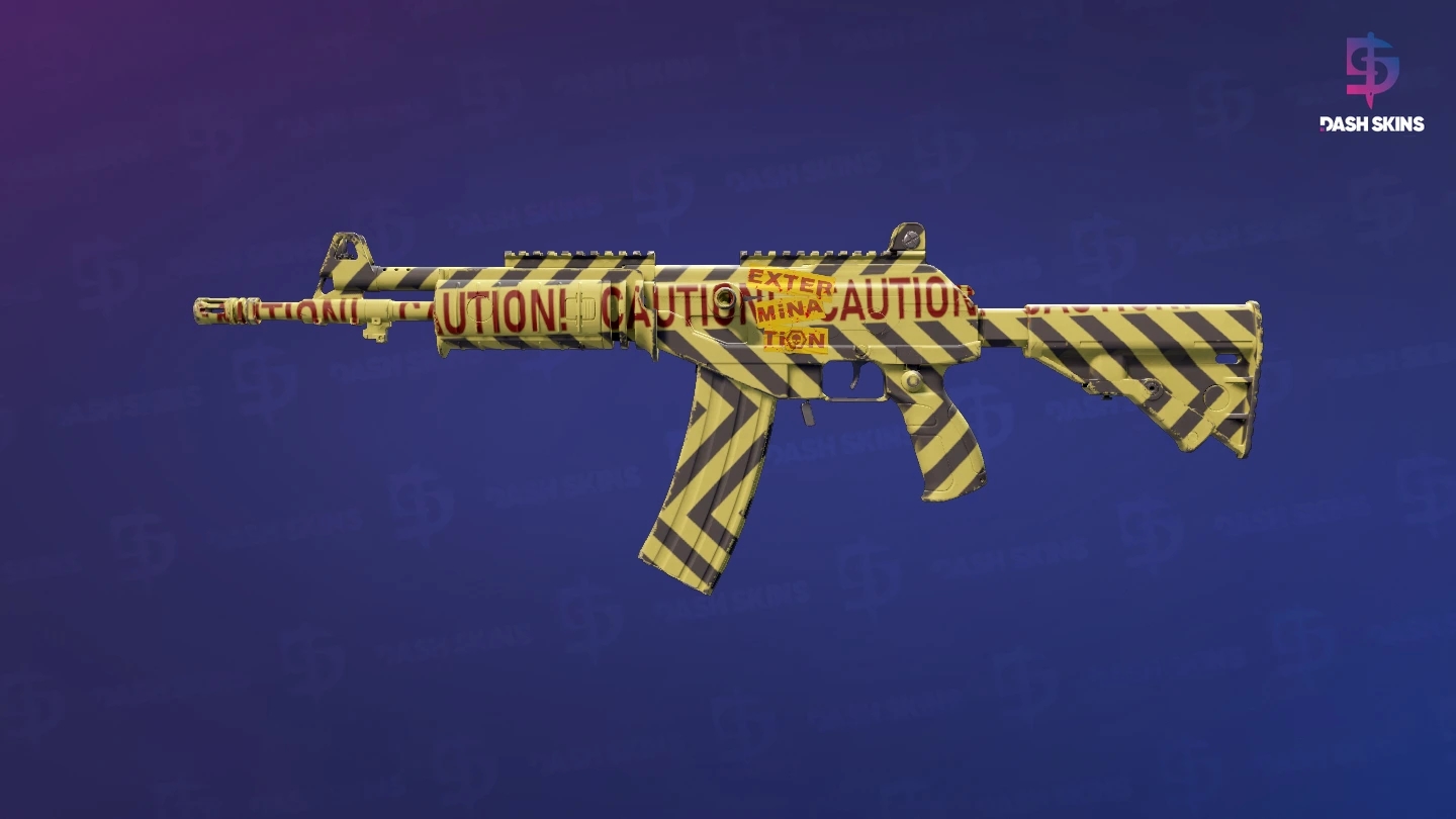 Galil AR | CAUTION! (Minimal Wear) Screenshot Playside