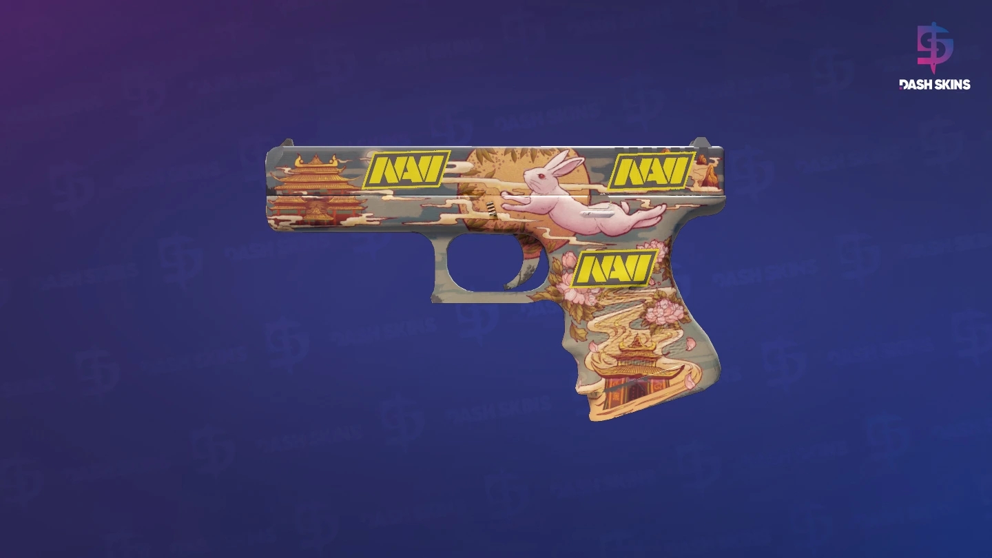 Glock-18 | Umbral Rabbit (Minimal Wear) Screenshot Playside