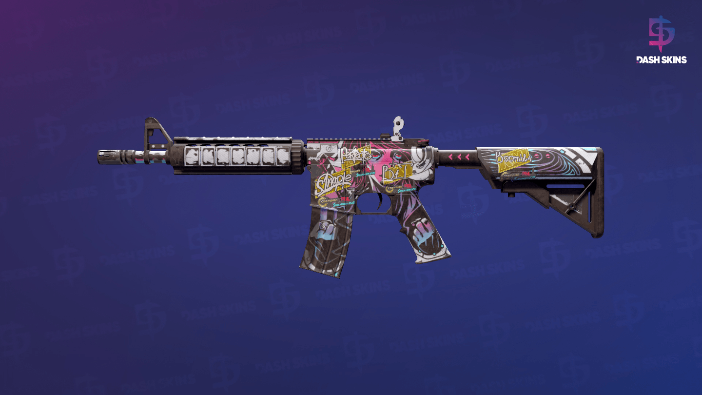 M4A4 | Neo-Noir (Field-Tested) Screenshot Playside