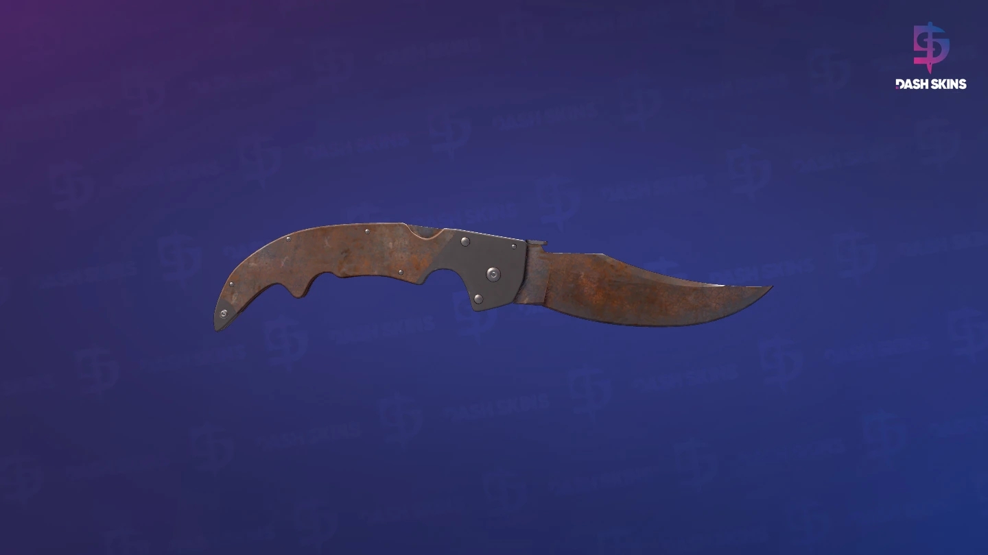 ★ Falchion Knife | Rust Coat (Battle-Scarred) Screenshot Playside